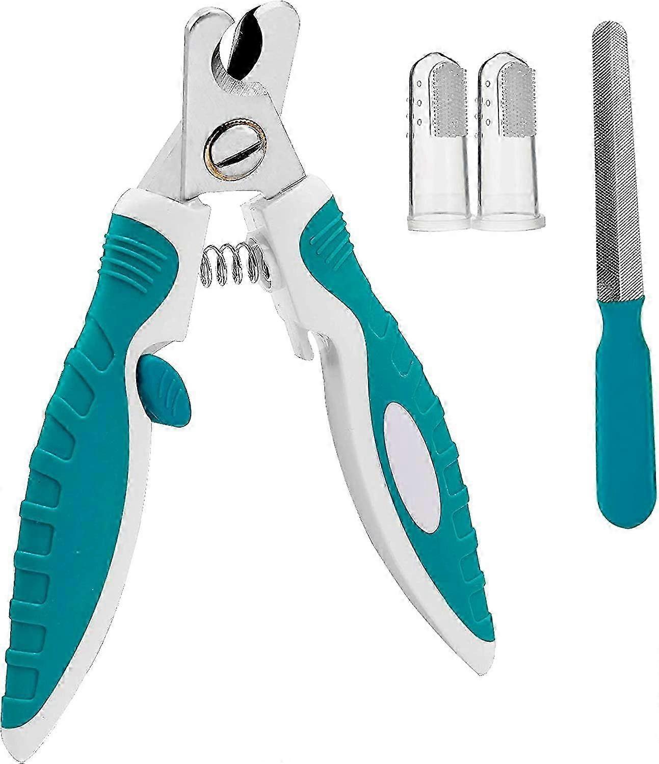 Safe and Easy-to-Use Dog Nail Clipper with Guard for Small and Medium Breeds