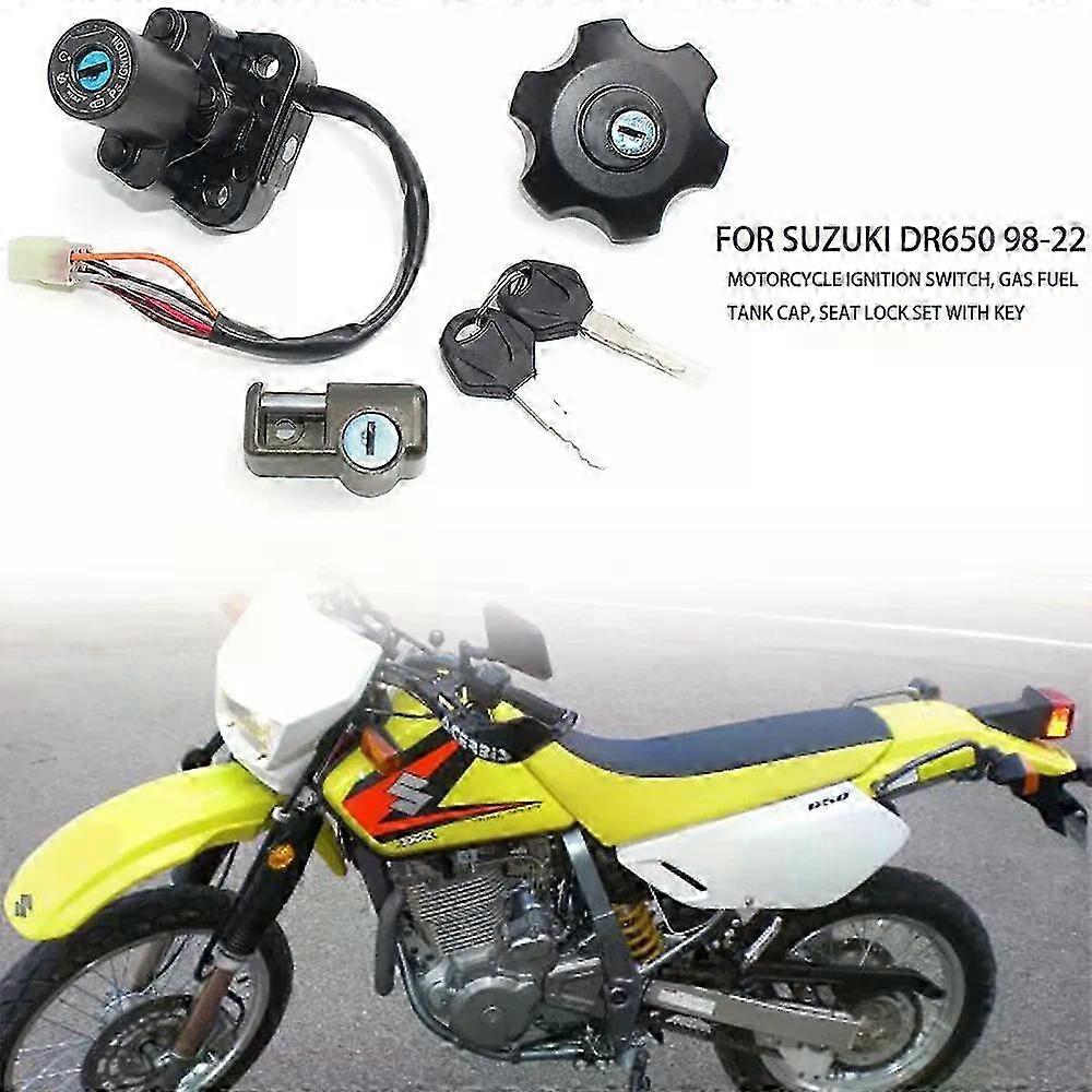 Fuel Cap Seat Lock Ignition Switch With Key Kit Compatible With Certain Brands