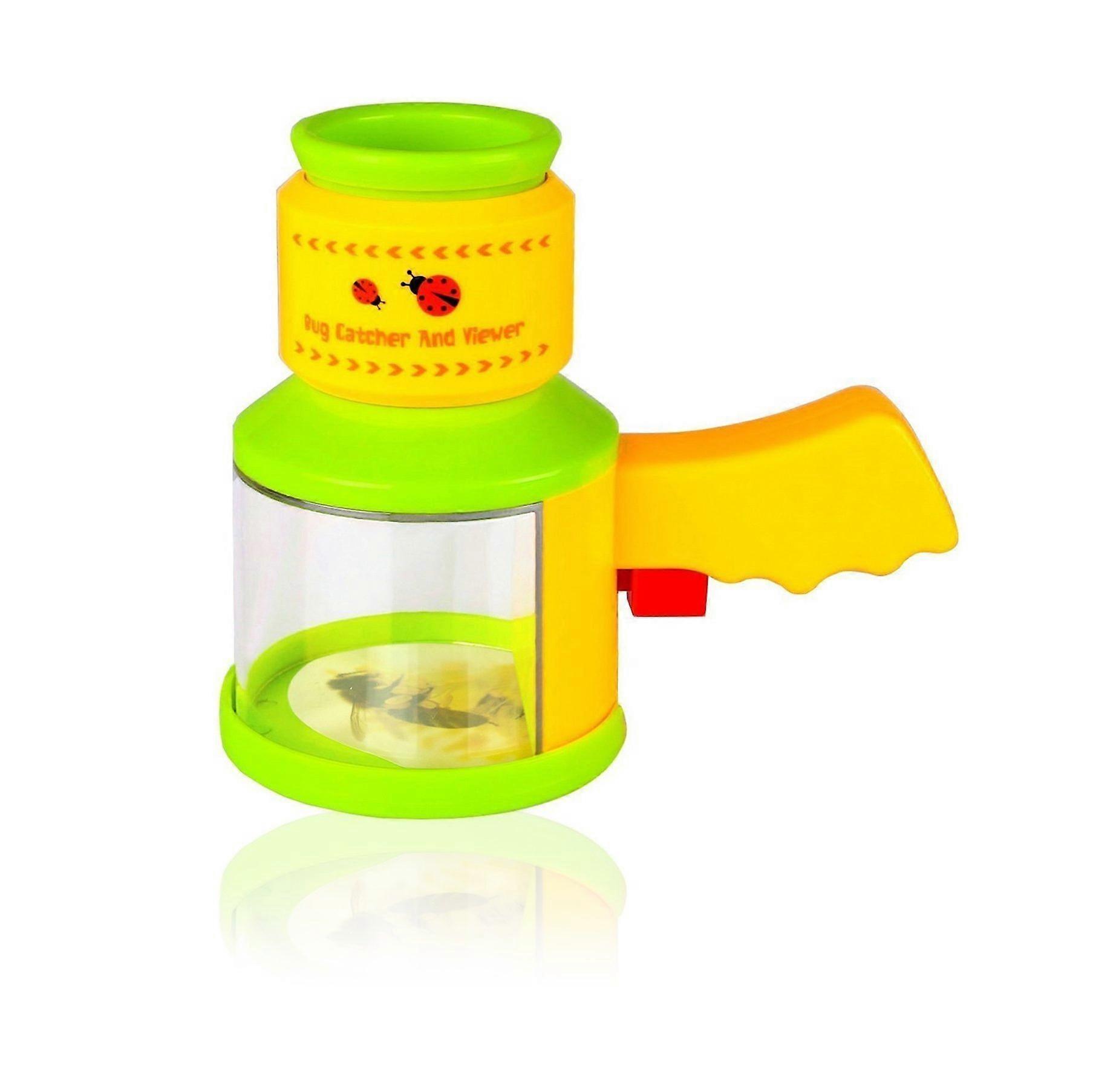 Children's Microscope Toy with Adjustable Lens and Viewer Microscope with Handle