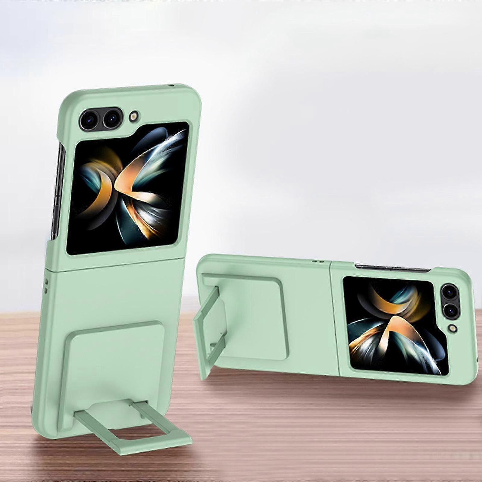 Z Flip 5 5G Case, Shockproof Cover with Stand, Anti-Scratch Full-Body Collision Avoidance Shell Excellent Touch