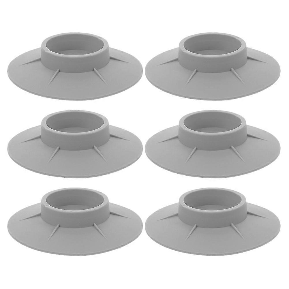 Antivibration Pads Rubber Square Mat for Washing Machine Feet Support Home Use 10.00X10.00X2.00CM 6Pcs