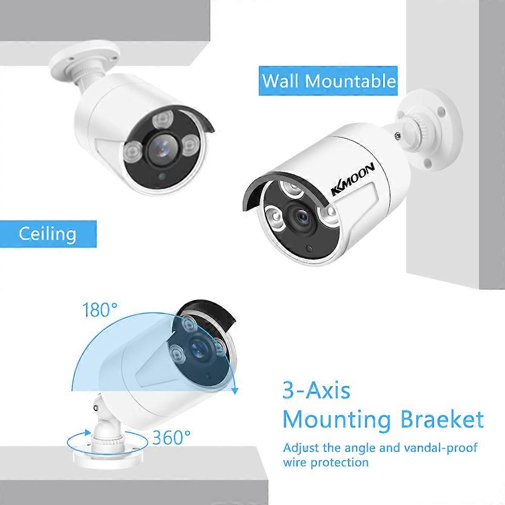 2.0MP 1080P Camera Security Camera Surveillance Intelligent Motion Detection and Alerts NTSC System