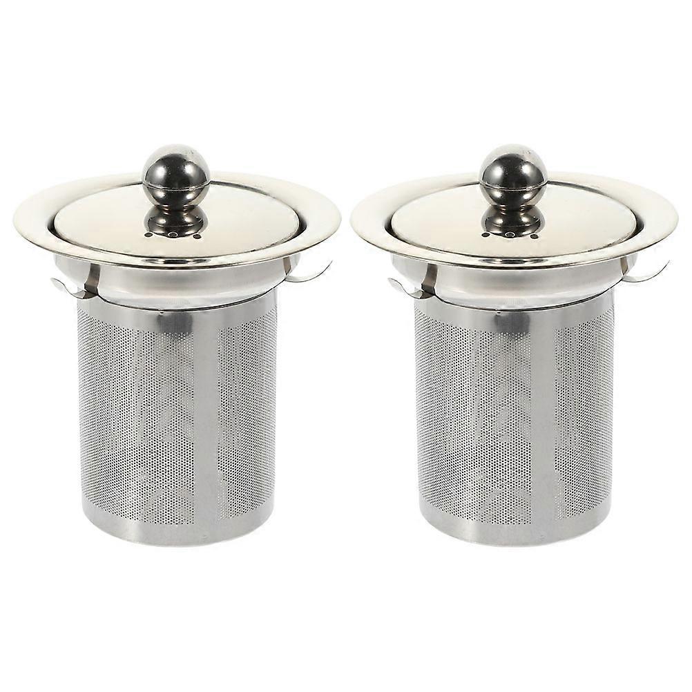 Tee Filter Rückstände Filtern Tee Zubehör 10,2 x 8,3 x 8,3 cm 2 Stück