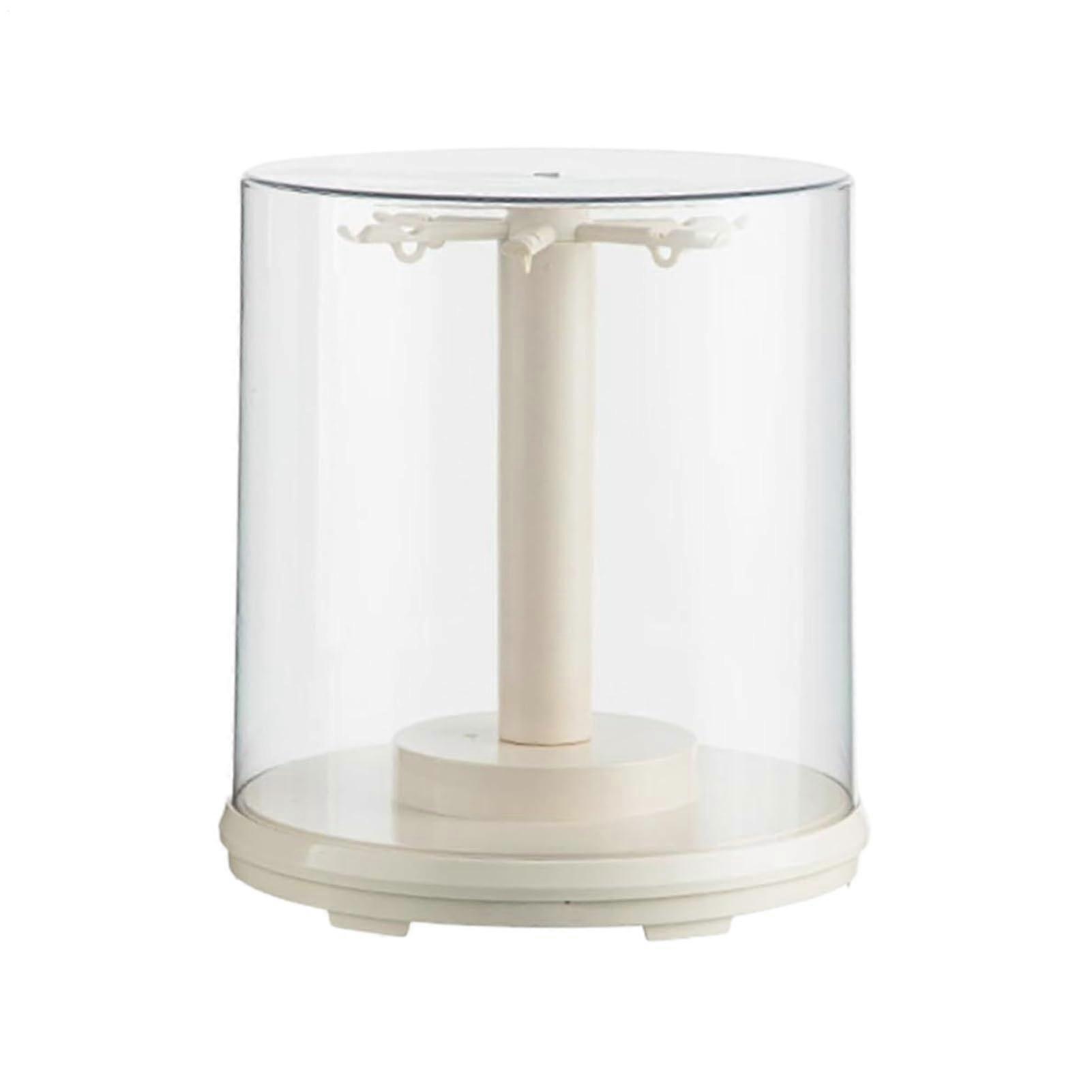 Puppet Display Cases For Exhibition Transparent For Figures Protective Rotatable Plush Puppet Display Cabinet For Collector's Figures