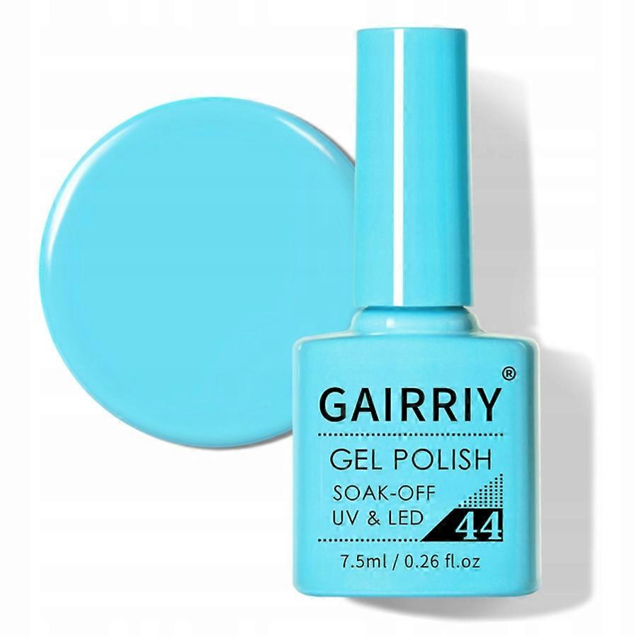 Rosfix Hybrid Polish 044 Blue Turquoise 7.5 ml | Long-lasting effect | LED/UV Curing
