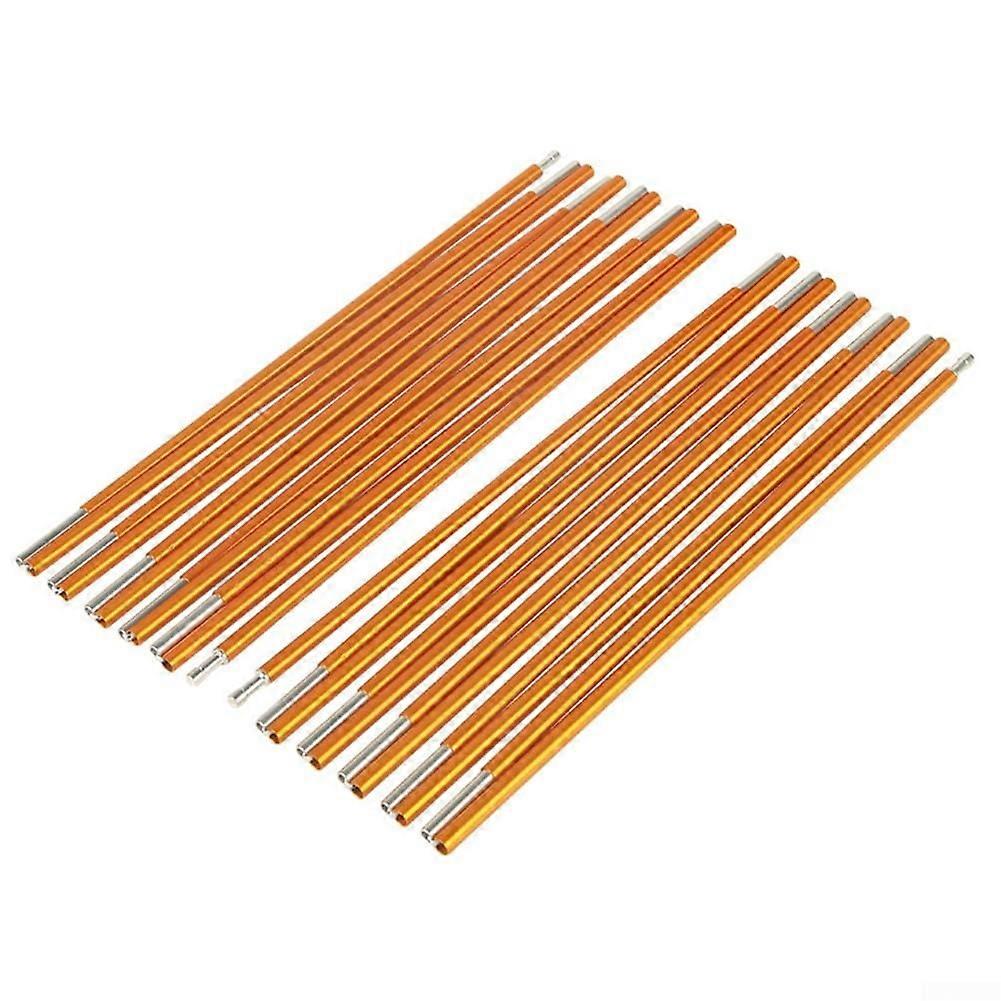 Aluminum alloy replacement tent poles, lightweight, ideal for camping and outdoor use, available in 9/11 sections (3.9m).