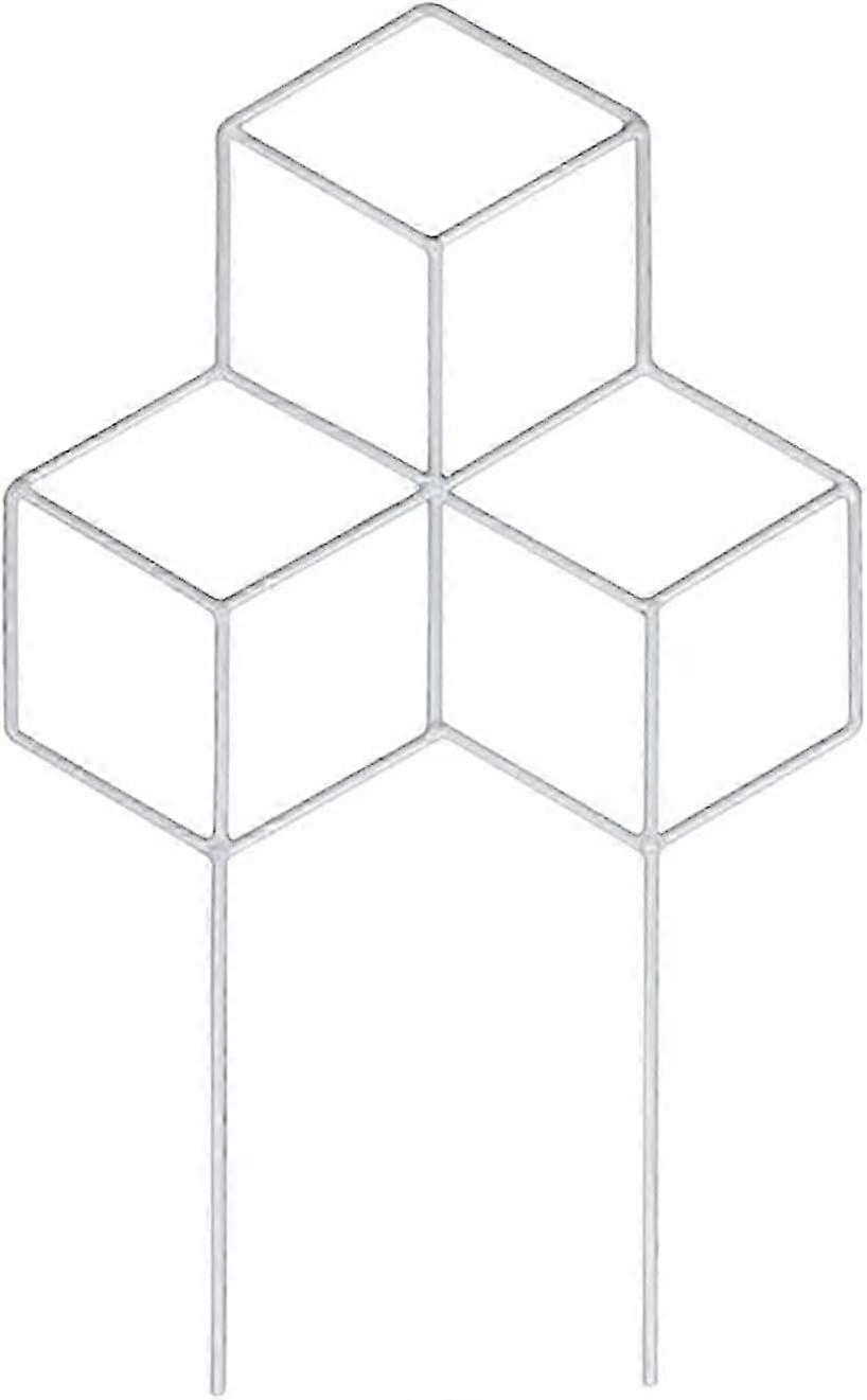 Metal Garden Trellis for Climbing Plants - Durable Iron Support Bracket for Vines & Trailing Plants in Your Garden