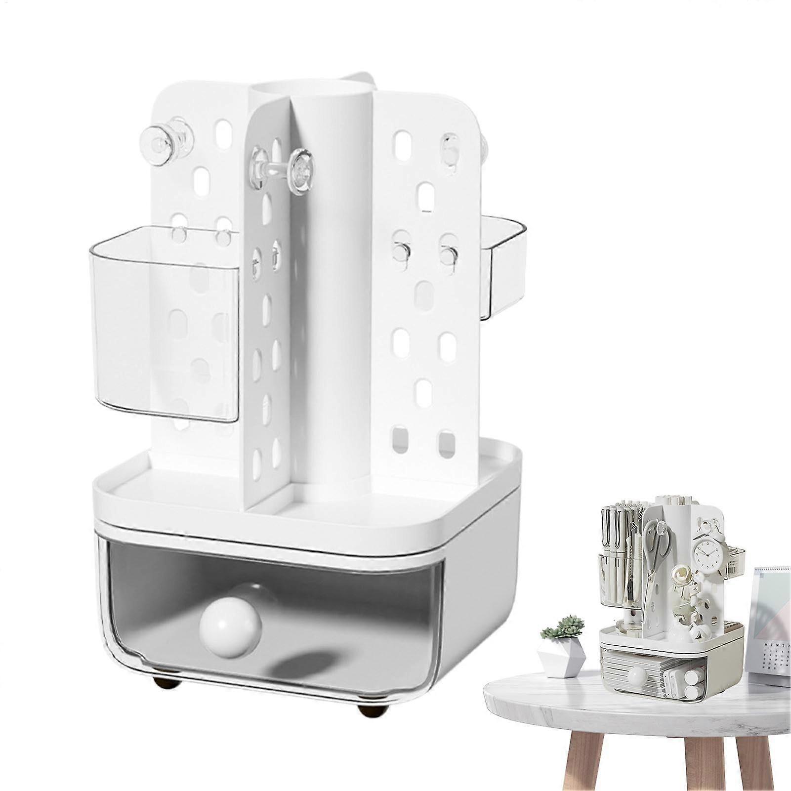 Desktop Organizer, Work Desk Organizer, Storage Container, Large Capacity Stationery Organizer, Versatile Pencil Holder