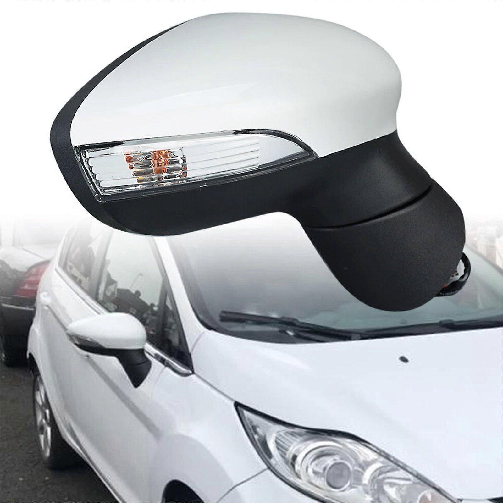 Rechts Weiß Tür Flügel Spiegel Elektrische Beheizte Seite Für Ford Fiesta MK7 2008-2012