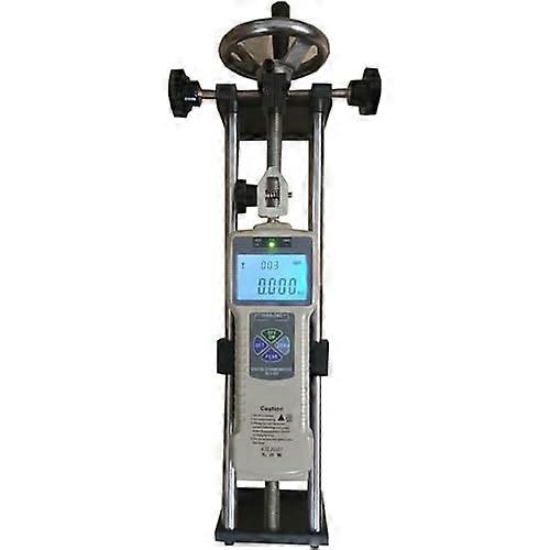 Digital force gauge, tensile testing machine, 0.1 kg accuracy, 50 kN range, 480 mm extension space, ideal for schools and laboratories.