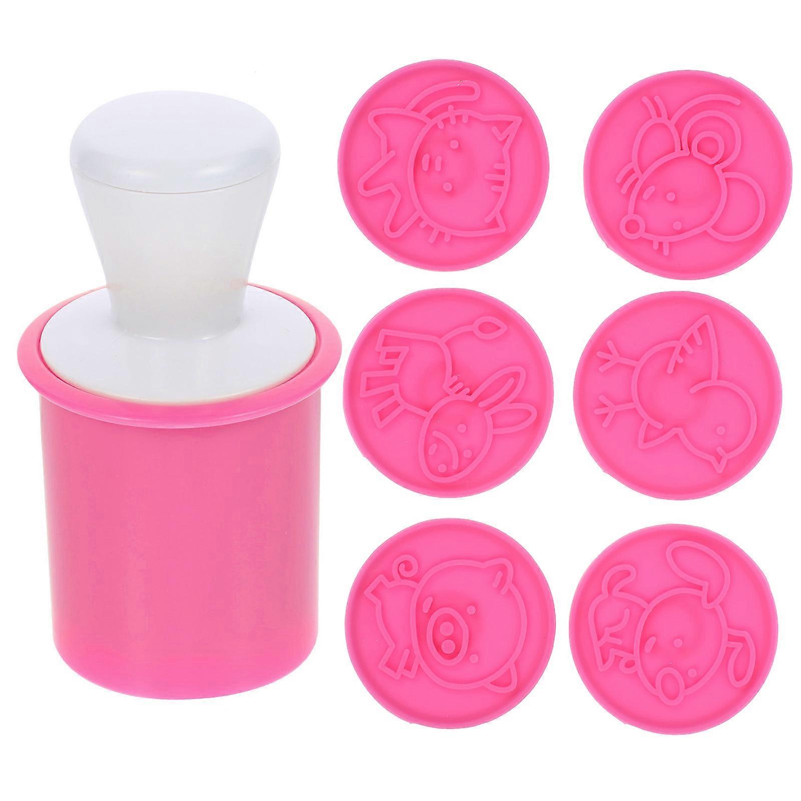 Rosy ABS Cookie Mold for DIY Fun Perfect for Making Funny Cookies and Cakes 1 Set