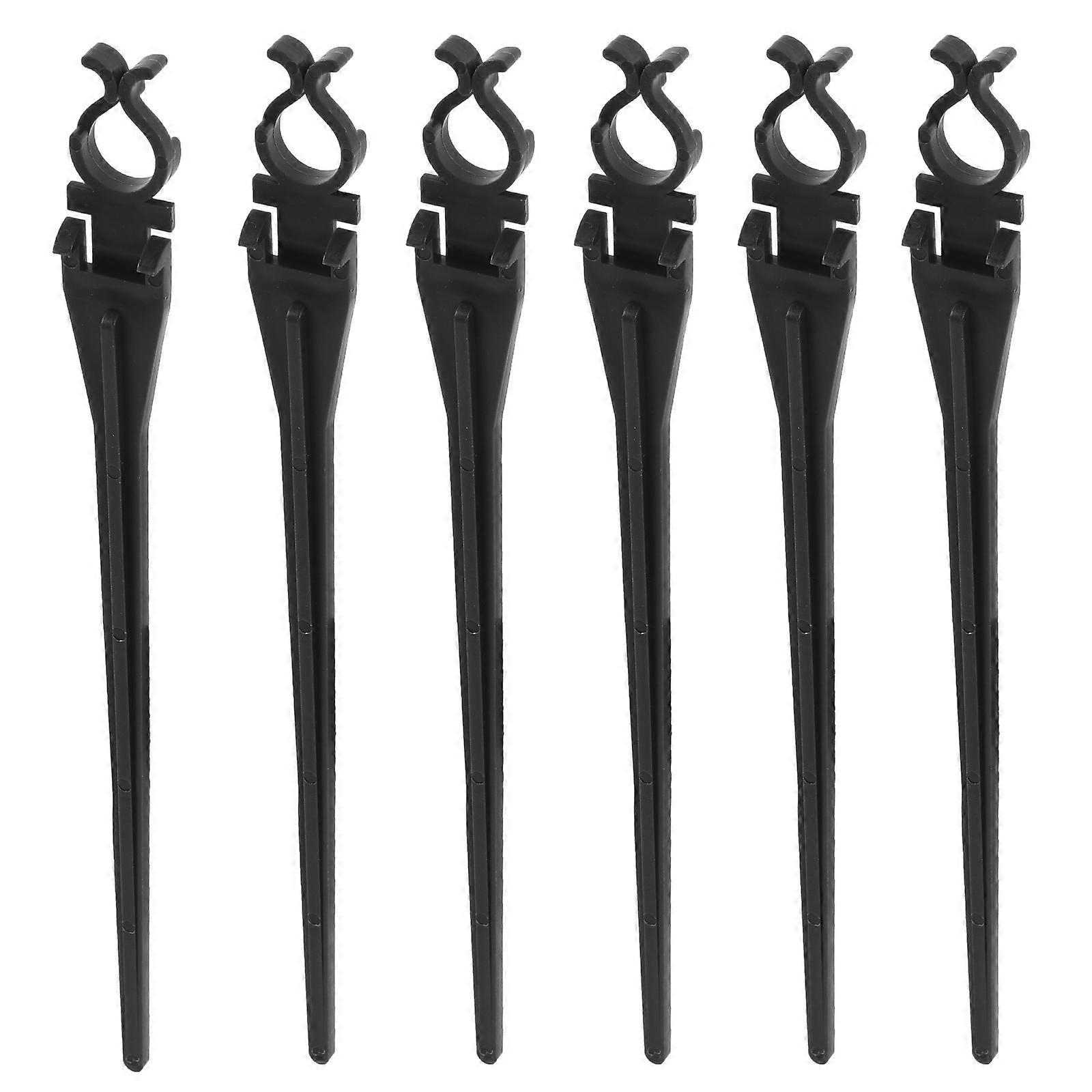 30PCS Garden Light Ground Stakes for Christmas Decorations – Durable Plastic Path Light Stakes for Easy Outdoor Holiday Installation – Weatherproof