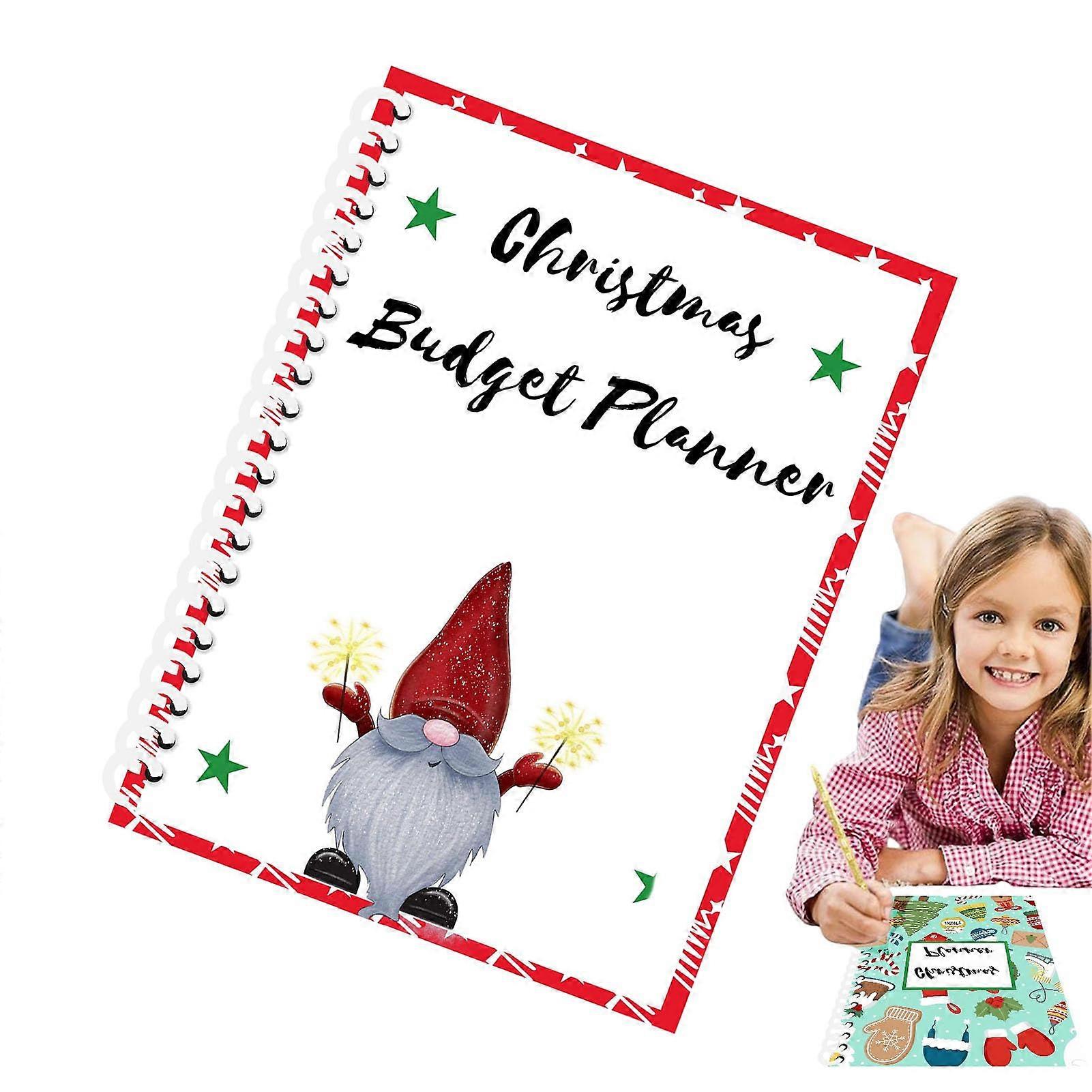 Christmas Planner with To Do List, Notebook, Hardcover Planner