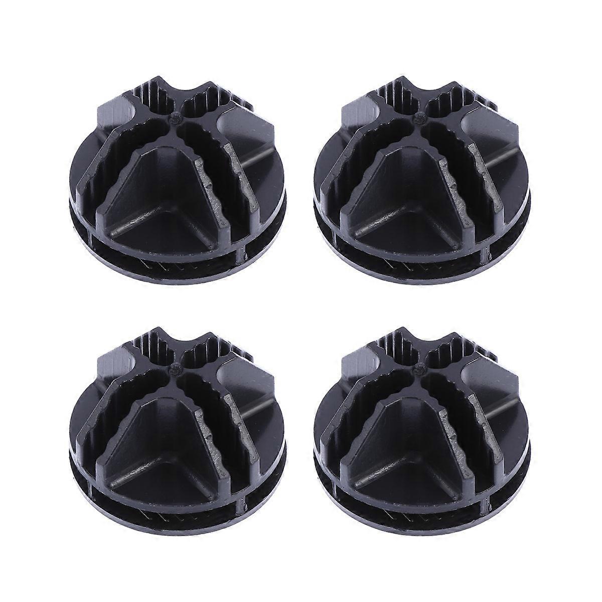 Shelf Connectors Rectangular Connector Black Joining Frame Diy Cabinet Connectors For Home And Dorm 50Pcs