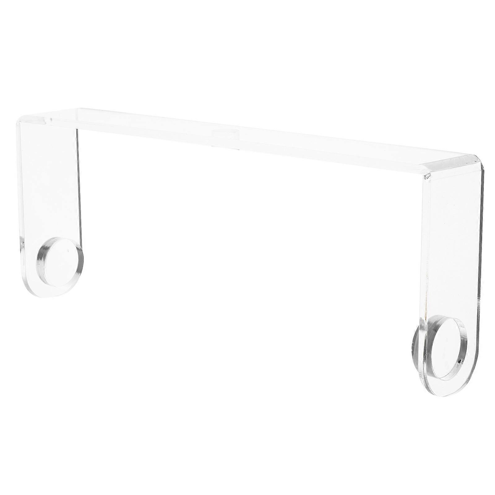 Transparent Wall Mounted Self Adhesive Paper Towel Holder for Kitchen, Cabinet & Bathroom – Space Saving, Easy Installation Roll Paper Stand