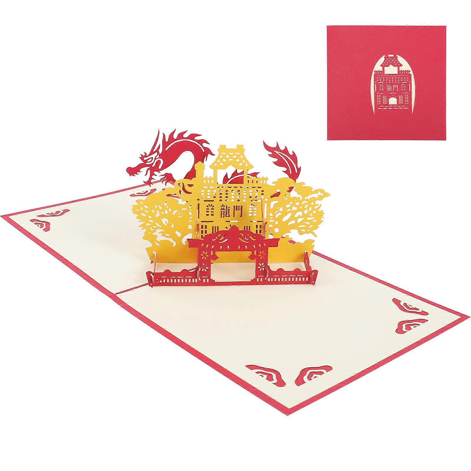 Up Graduation Card for Party Assorted Color Thick PaperGreetings Card with Delicate Design