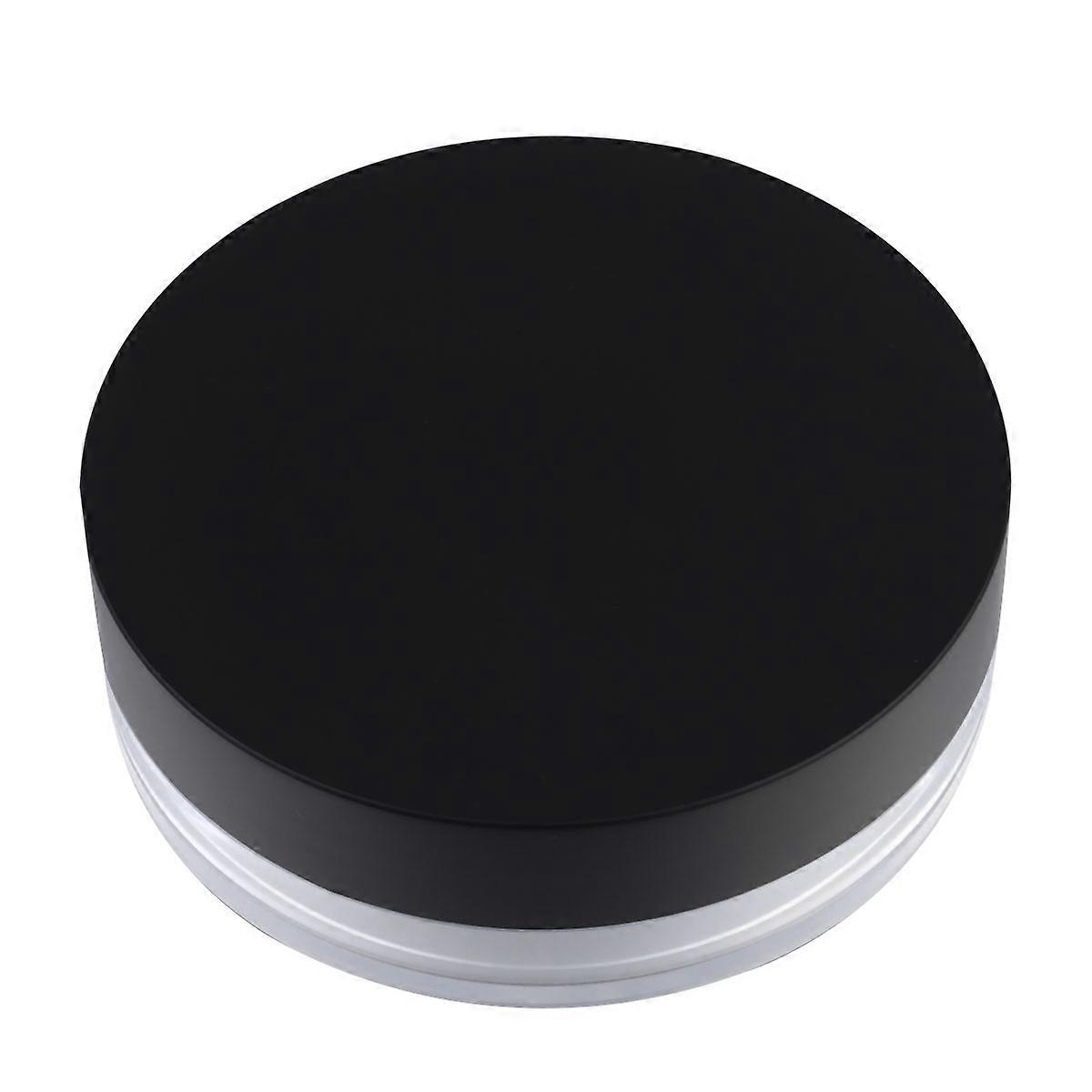 20g Empty Makeup Powder Container Reusable Plastic Compact with Sponge Puff for Home Use