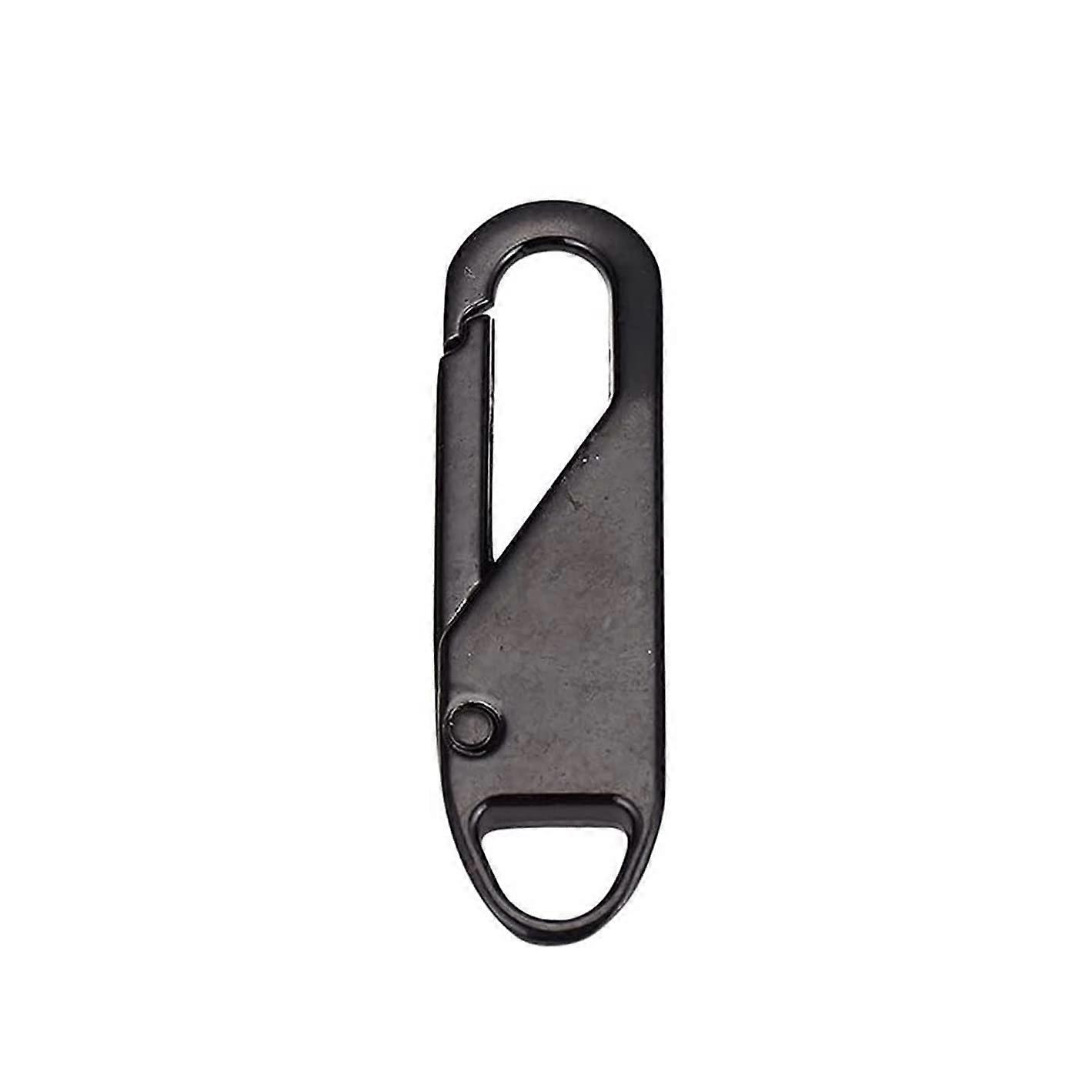 1 Piece Removable Zip Pull, Zip for Zip , Metal Zip Puller Replacement Zip for Suitcase, Coat, Boots, Jacket, Backpacks, Metal