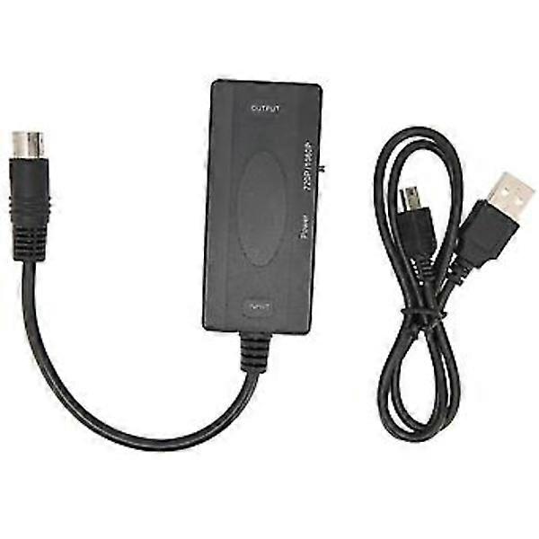 Game Console Converter Driver-Free Lossless for SS to HD Multimedia Interface Adapter for HDTV