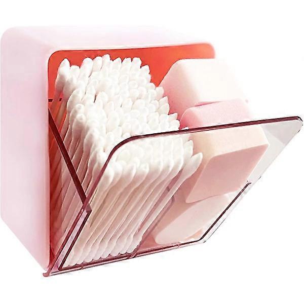 Cotton Round Container for Cotton Rounds, Dispenser Container