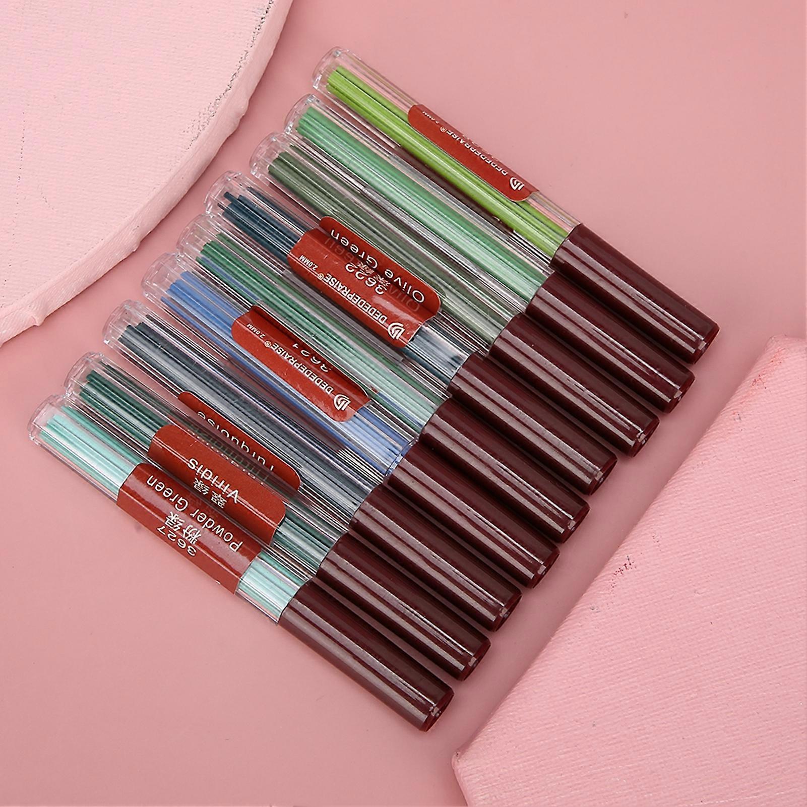 2.0MM Colored Mechanical Pencil Leads Anime Engineering Designing Automatic Pencil Core