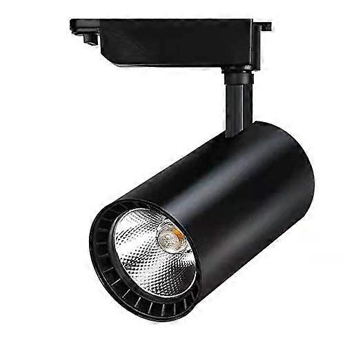 Deckenstrahler LED Stromschienenleuchte dimmbar COB 15W schwarz warmweiß