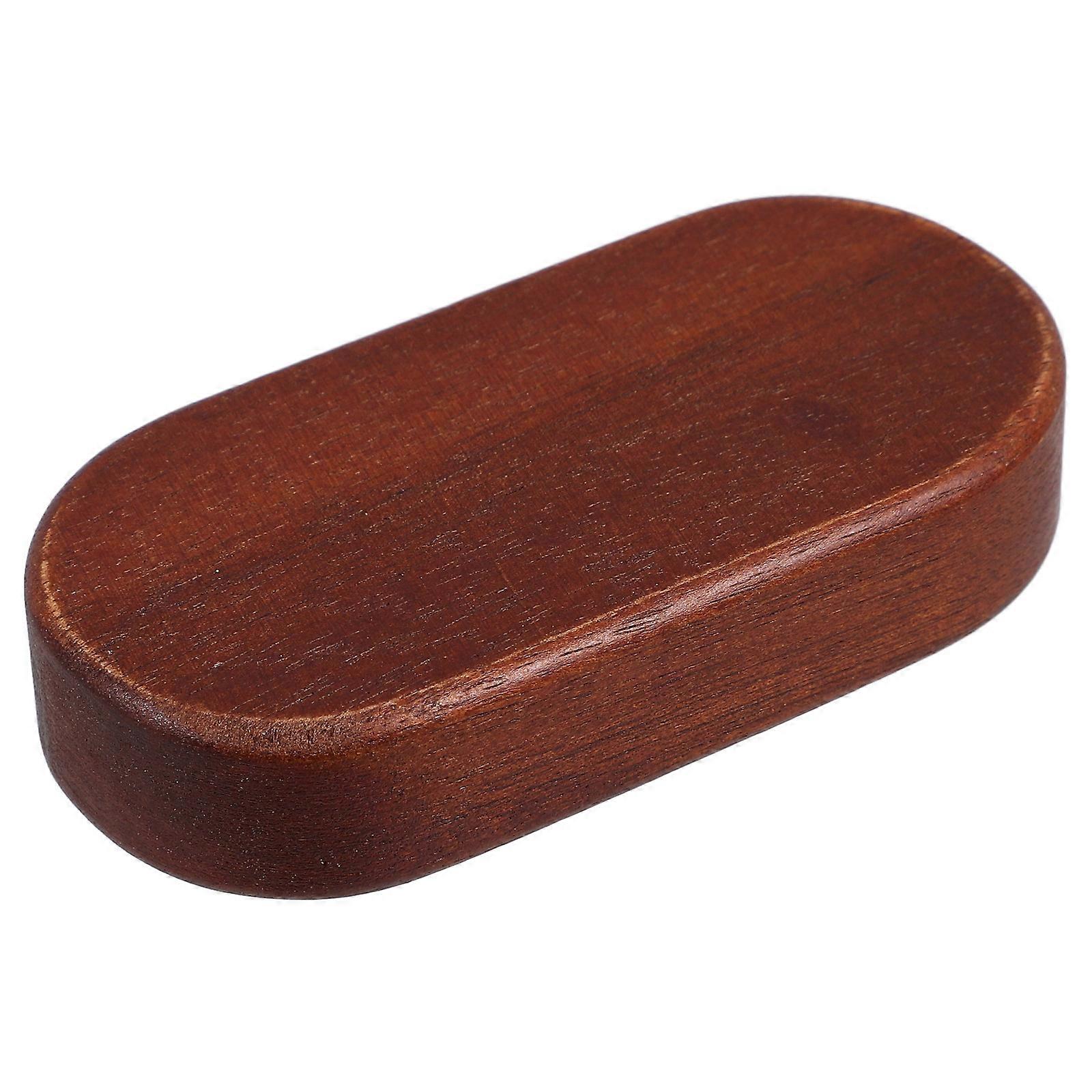 Black Walnut Wood Block for DIY Handcraft Car Model Display Unfinished 1 Piece for Arts Crafts Home Decor Classroom