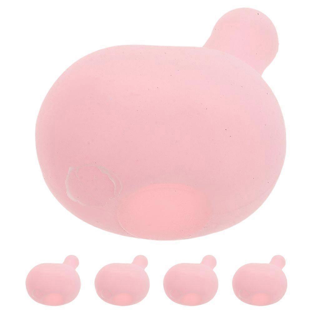 5pcs DIY Squeeze Toy Silicone Bubble Inserts Creative Doll Making Replacement Bubbles Soft and Comfortable Inner Bubbles for Squeeze Toys
