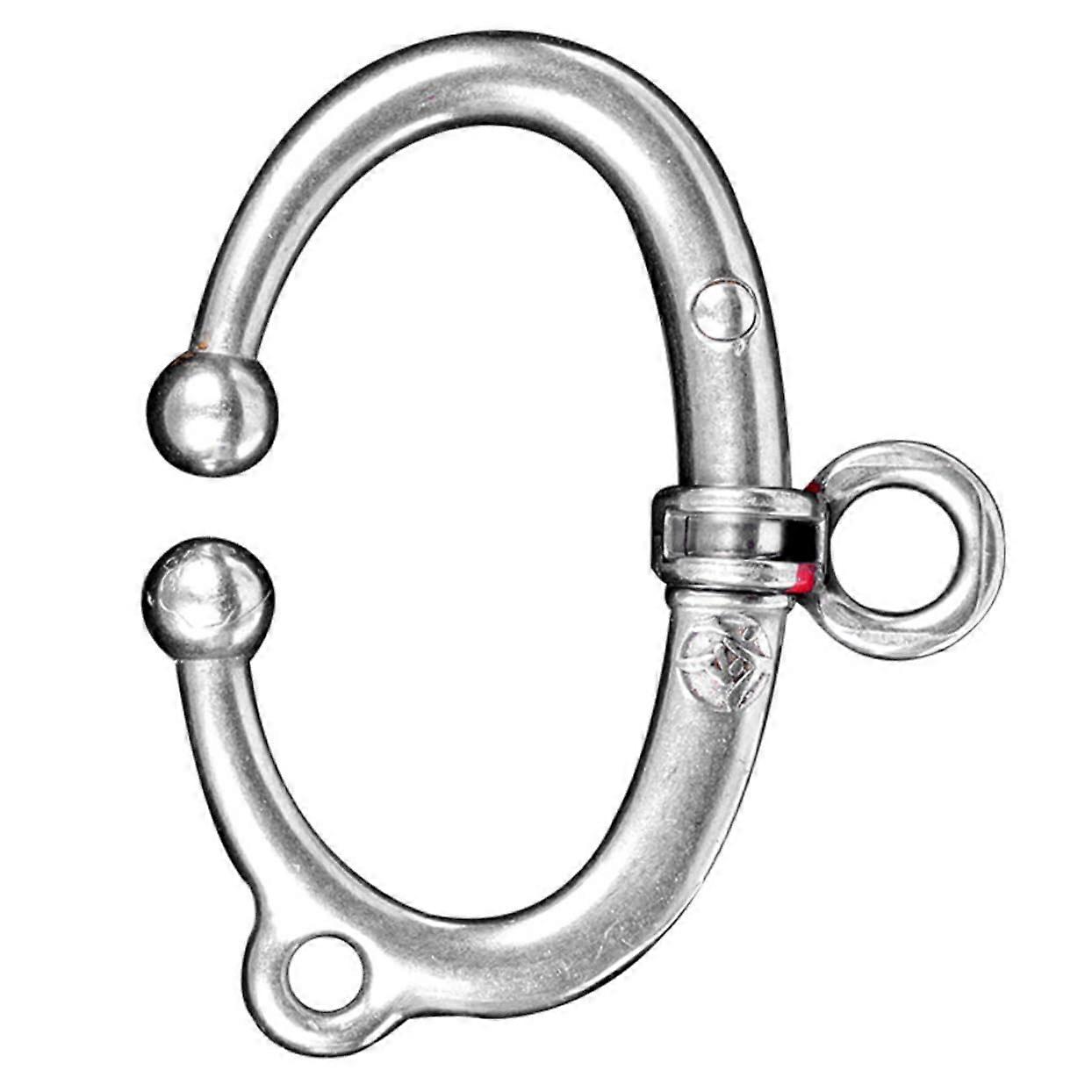 Livestock Nose Ring Sturdy and Comfortable Tool for Livestock Farmers and Veterinarians Easy Installation and Safe Use Durable for Cattle 9.9x5.5cm