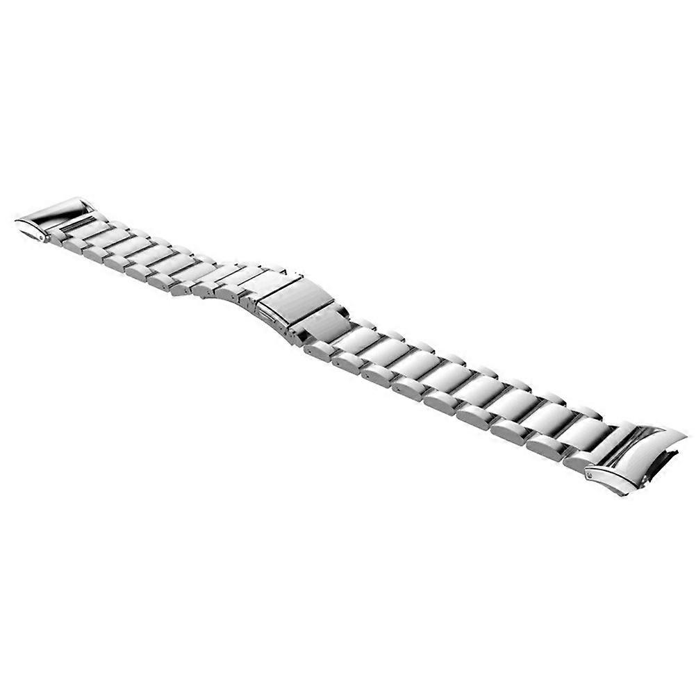 Stainless Steel Buckle Watch Strap for Watch Use Compatible with Gear Fit2 -R360 Silver