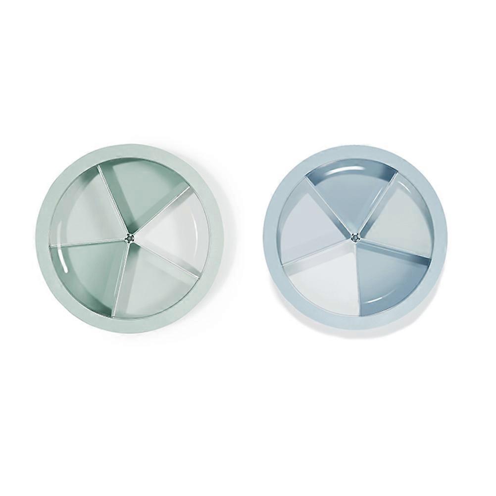 Récipient à fruits pour une utilisation en fête de couleur verte avec compartiments amovibles conçus pour le tri des collations 1Pack