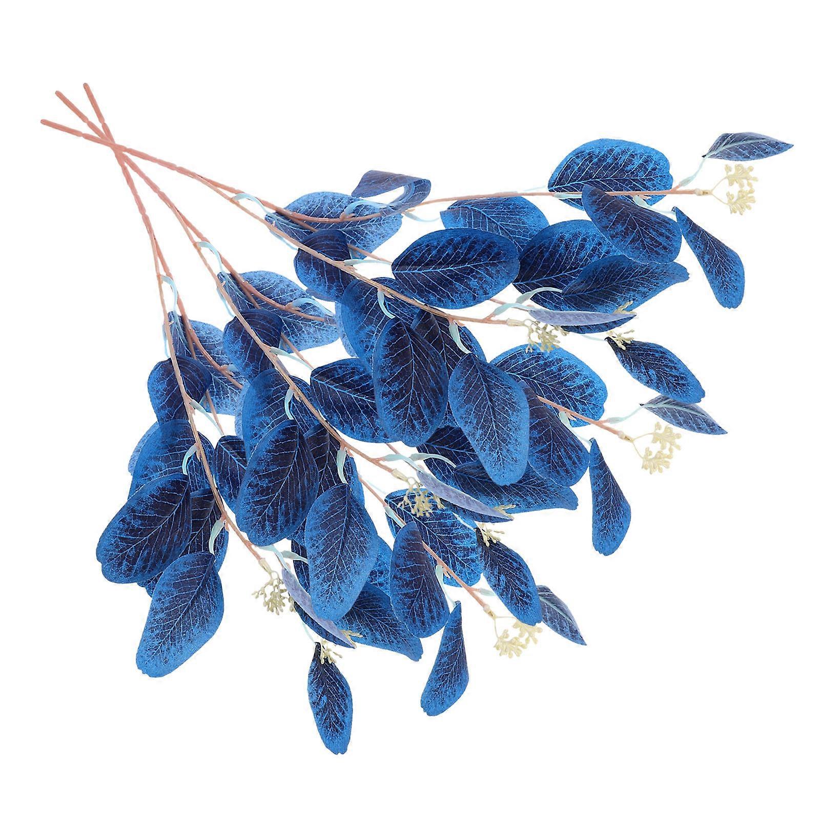 Artificial Eucalyptus Branch 3Pcs Faux Plant Suitable For DIY Ornament Adding Natural Flair To Home And Office Spaces