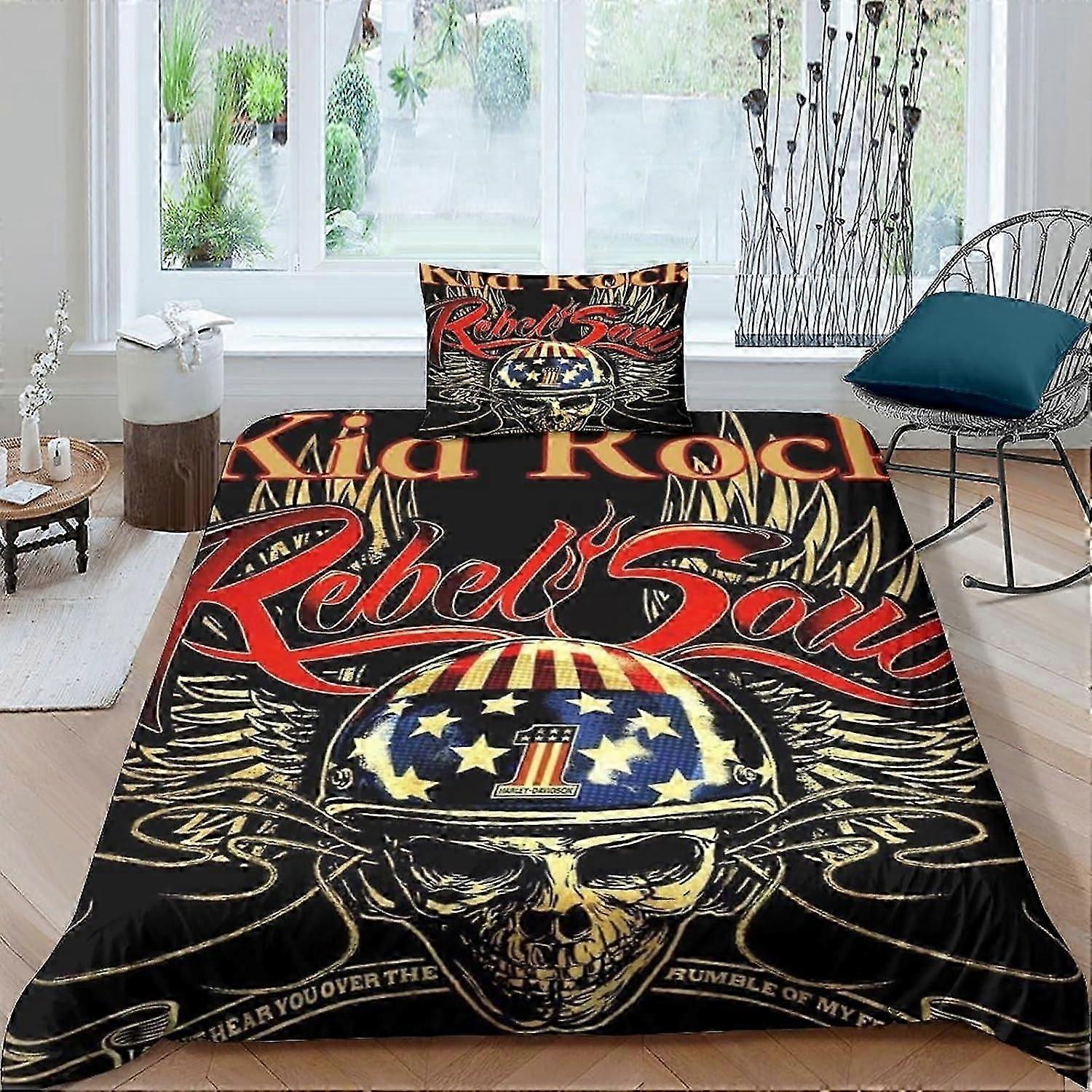 PAZZK Musical Note 3D Duvet Cover Microfiber Hotel Bedding Set Quilt Covers with Pillowcases Super Soft Comforter Cover with Zipper Closure For Boys,