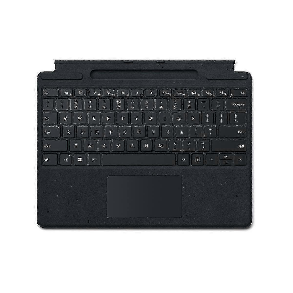 Microsoft Surface Pro シグネチャー キーボード ブラック (リード) - Surface Pro 7/8/9/X SZRH A-YH と互換性があります