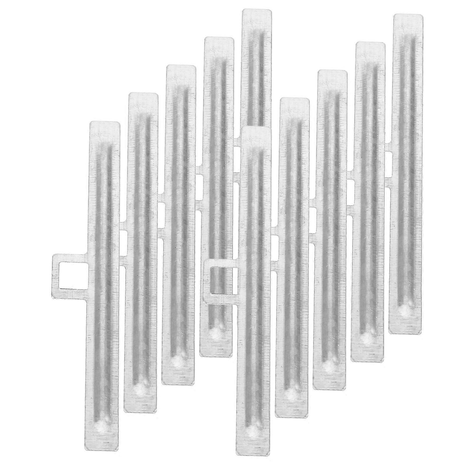 Vertical Blind Repair Tabs in Silver Metal for Blind with Resistance 10 Pieces