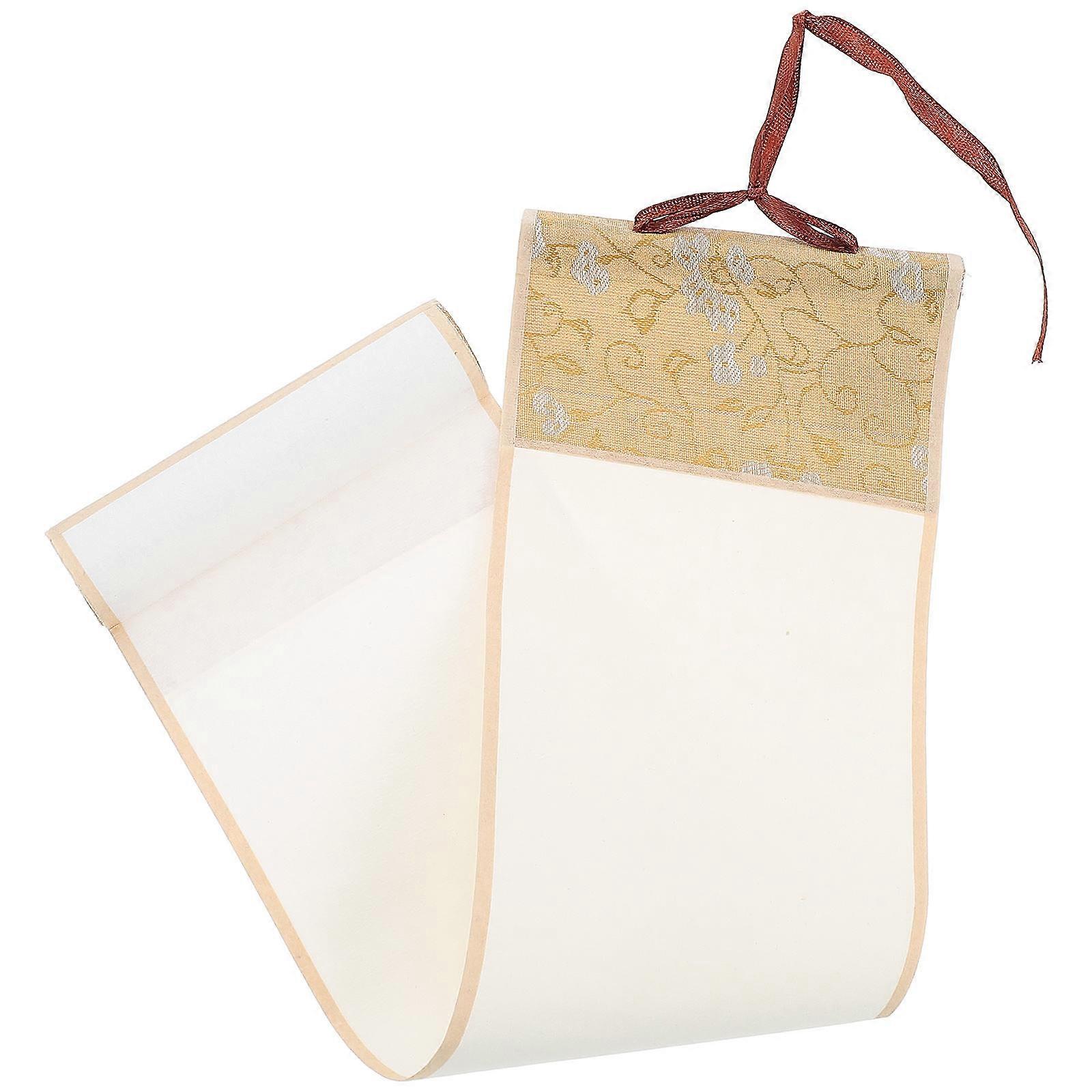 Chinese Calligraphy Scroll Blank Scroll for Calligraphy Wall Ornament