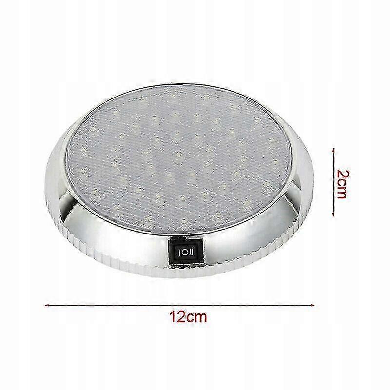 46 LED-kattolamppu 12V asuntovaunuun matkailuauto matkailuauto matkailuauto vene merivalaistus