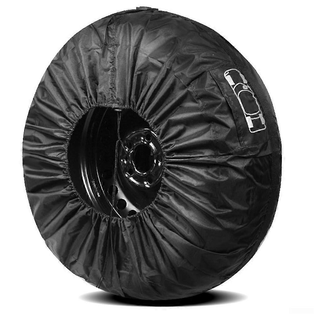 Car Spare Tire Bag with Straps, Fits 13 to 23 Inch Tire Sizes, Easy Carry, Reinforced Design, Durable and Lightweight