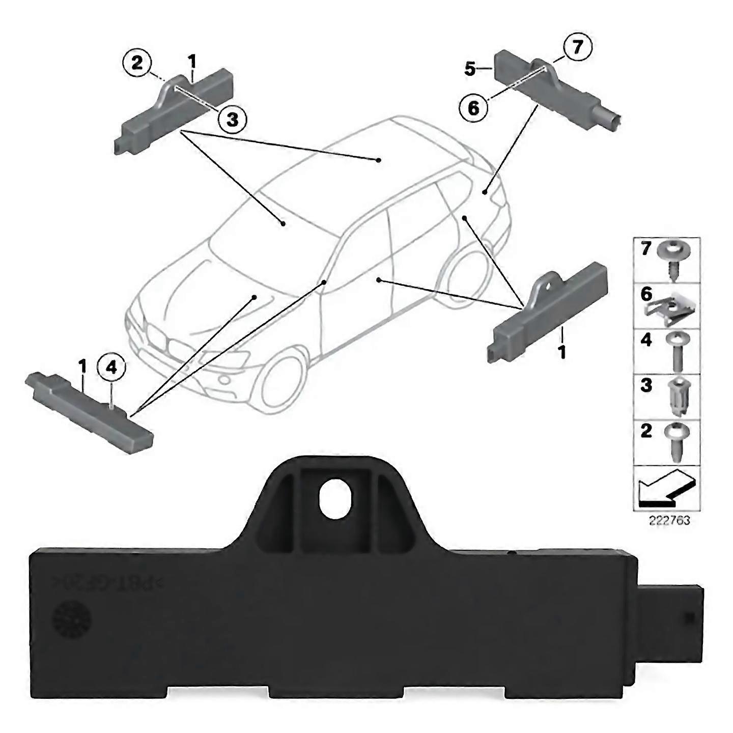 For Keyless Entry Antenna Template For Car 65209220832 For B48