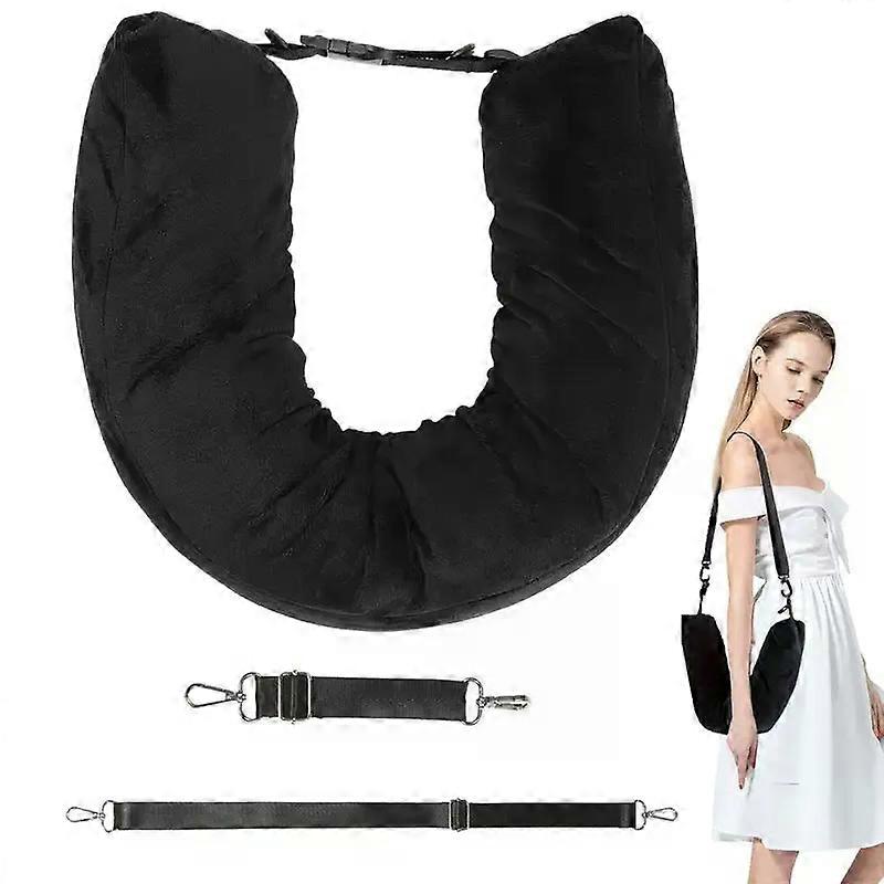 Travel Pillow Stuffable With Clothes Travel Neck Pillow Stuffed With Clothes Storage Soft TransSuitable formable Carry-On Solution