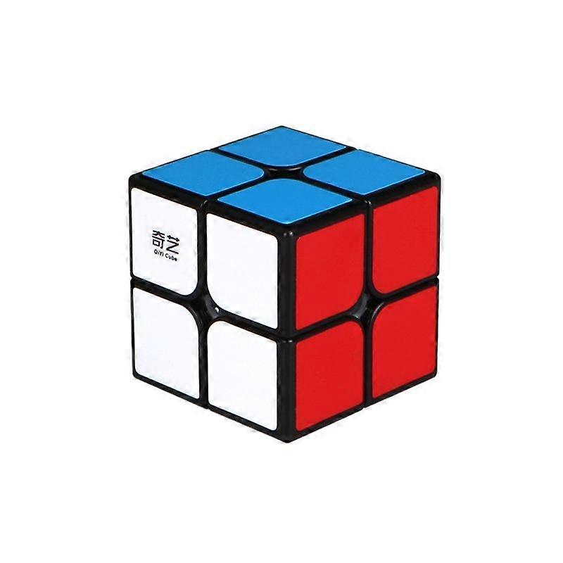 Magic Cube Pyramid Maple Leaf X Gold Puzzle Twisty Brain Teaser Toy Craft Kit