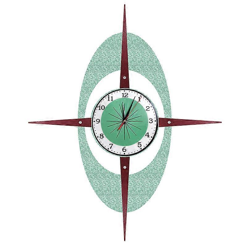 リビングルームの装飾に最適な電池式ヴィンテージミッドセンチュリー時計