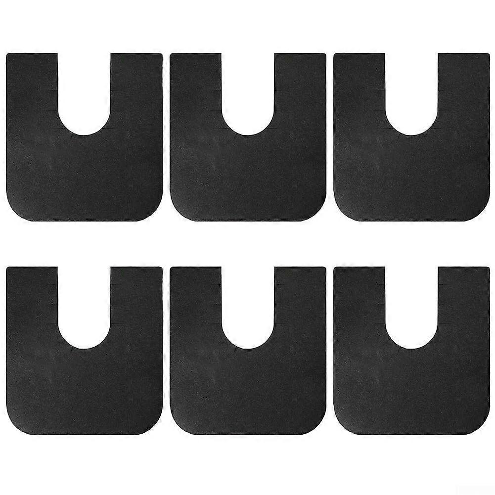 Round toilet stool training mats for boys, toilet training mats, potty training pads, to protect the bathroom floor (61 x 65 cm) 24*25.6in