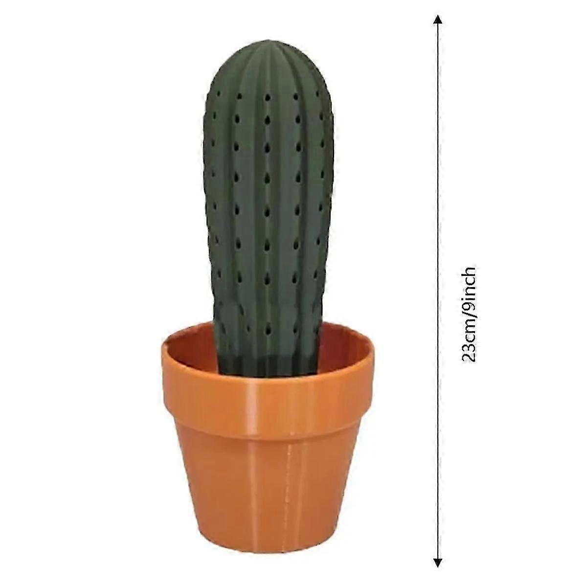 "Cactus Toothpick Dispenser 3D τυπωμένη κάτοχος οδοντογλυφίδας κάκτων για τους ανθρώπους φυτών σπιτιών που δεν μπορούν να κρατήσουν"