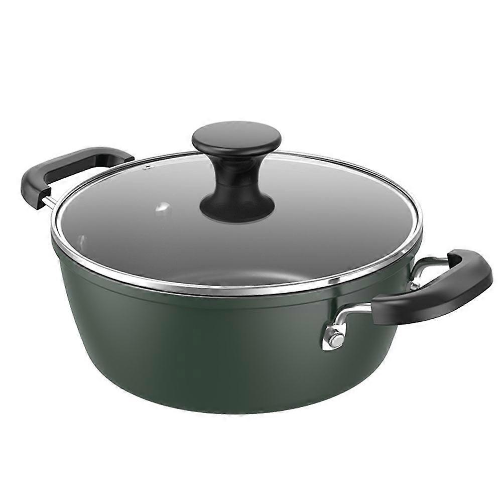 Corrosion Resistant Stew Pot For Cooking Purposes Ideal For Household Users In Green 1Pcs