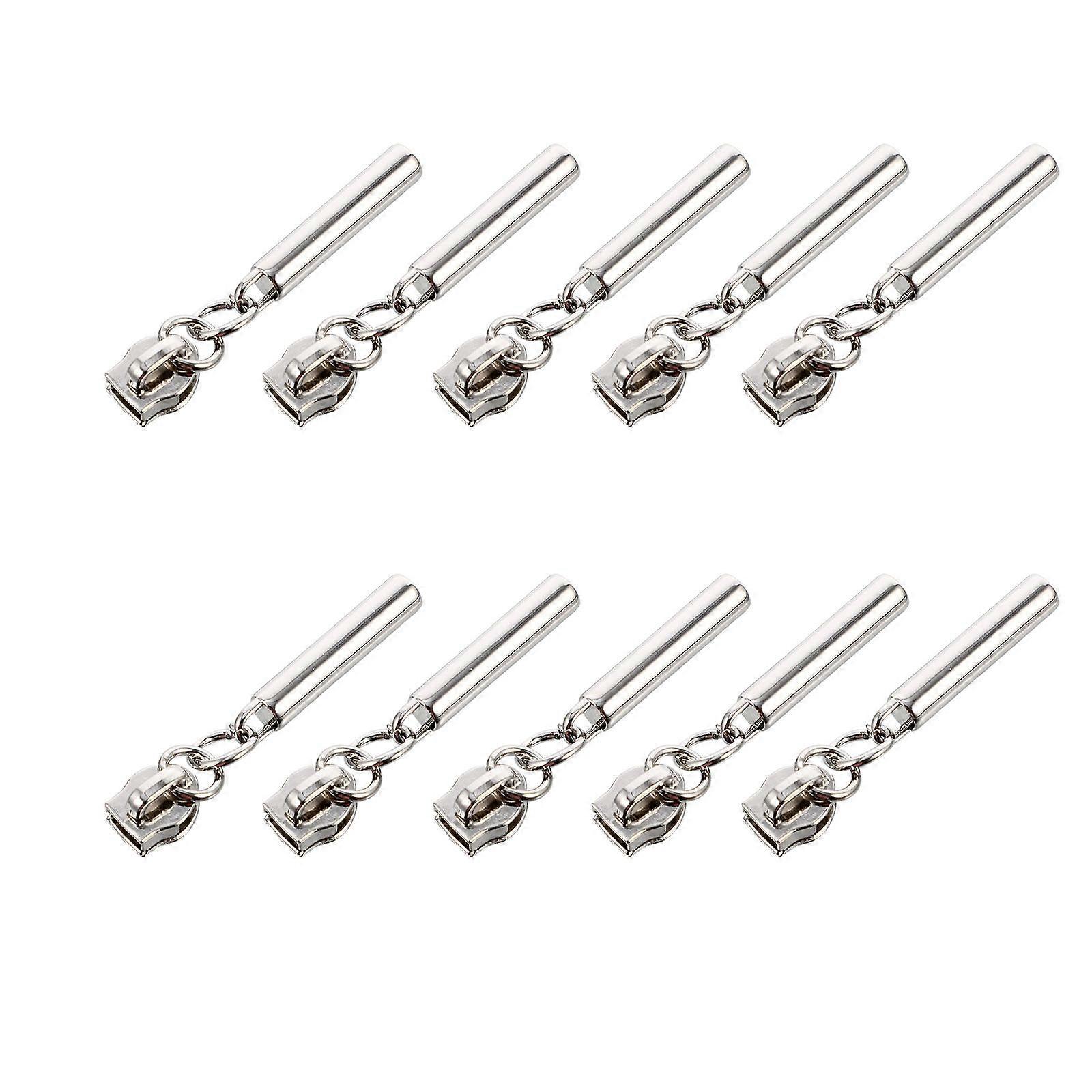 Metal Zipper Pulls 10Pack Practical Design Suitable For Backpacks Travel Suitcases Gym Bags And Coats Durable Usage