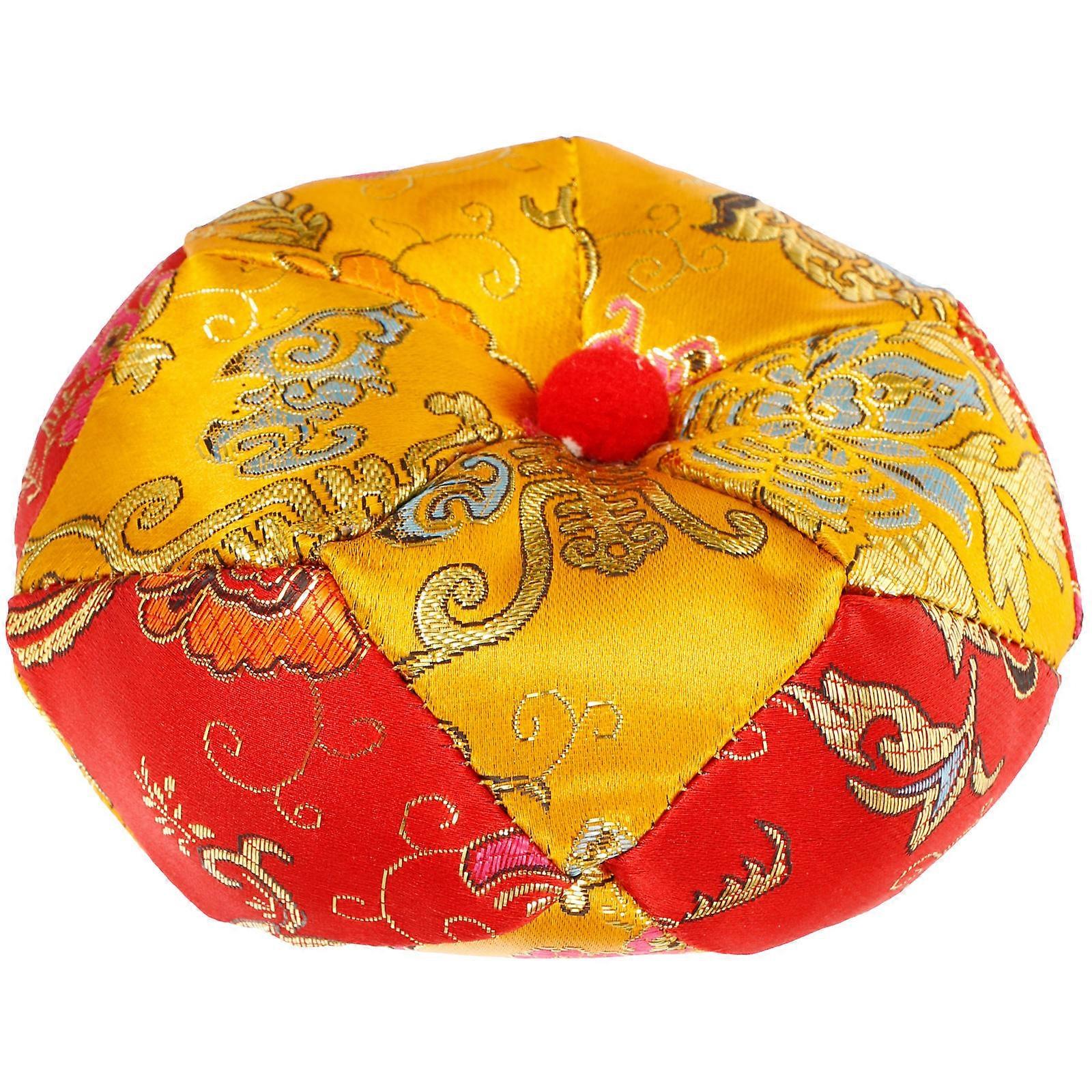 Handmade Singing Bowl Cushion for Meditation – Durable and Comfortable Sound Bowl Pad with Decorative Design