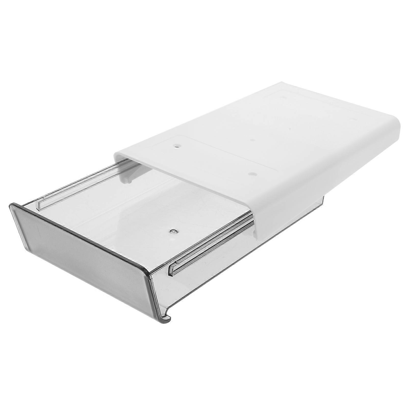 Under Desk Storage Container 1Set For Office And Home Use With Large Size And Square Shape For Space Saving