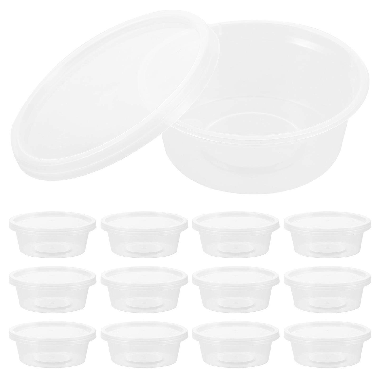 Condiment Containers Small Sauce Cups Versatile Size For Outdoor Picnic Travel 50Pcs