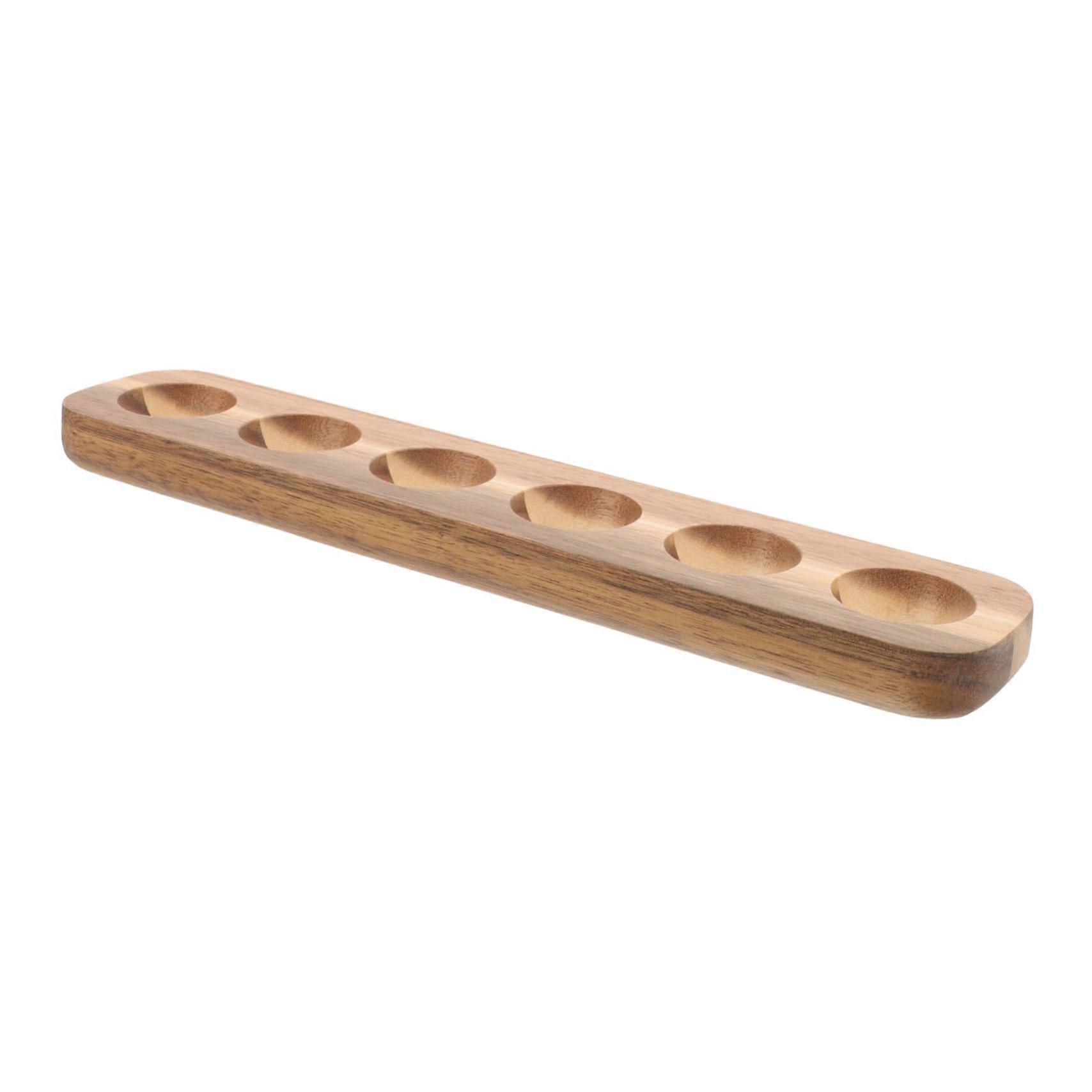 Decorative Egg Tray for Home, Made of Durable Wood